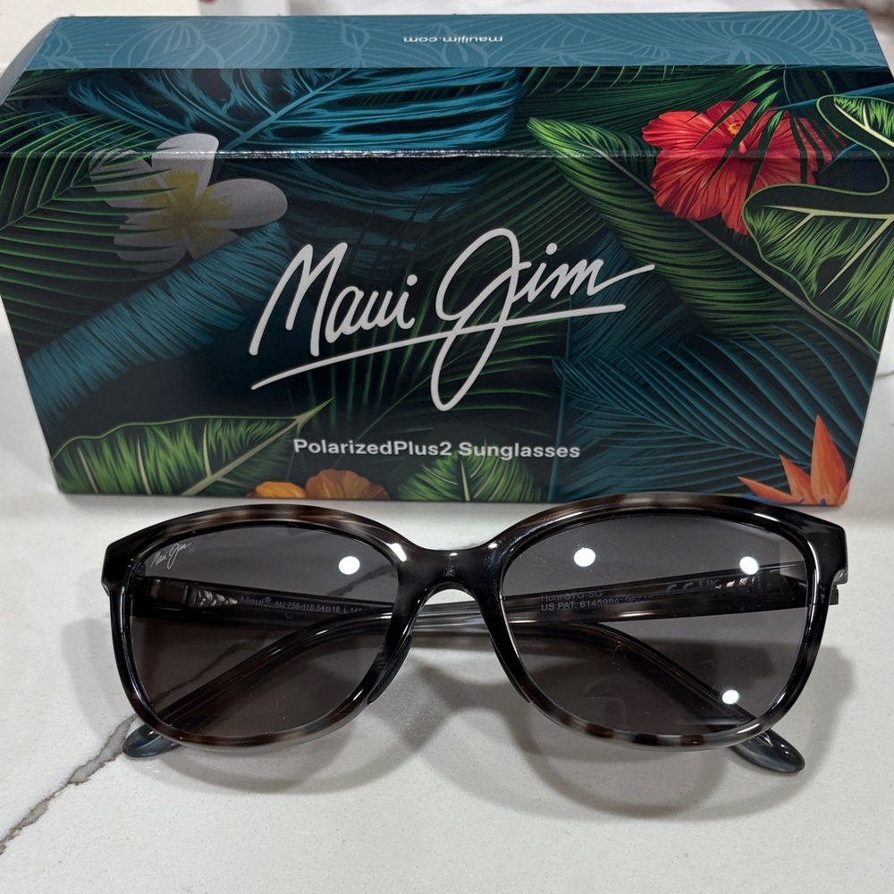Maui Jim Honi Grey Tortoise Sunglasses